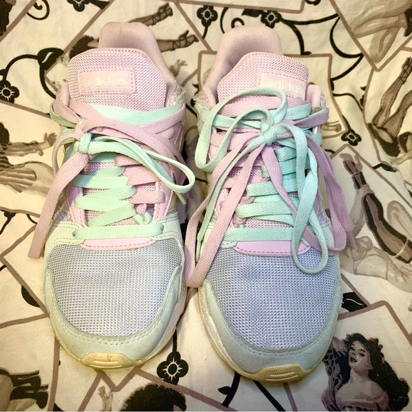 Adidas Chaos Cloudfoam Sneakers in Pastel Colors - Picture 2 of 7
